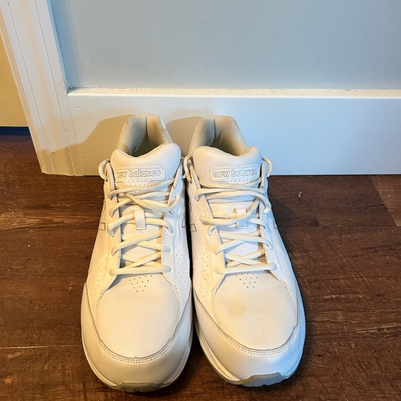 New Balance 928 white walking shoes/sneakers with Rollbar stability men’s 14 - Picture 2 of 8